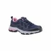 Cotswold Womens/Ladies Wychwood Low WP Walking Shoes Sneakers Navy/pink