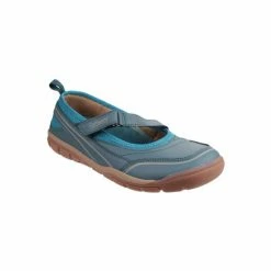 Cotswold Womens/Ladies Appleton Touch Fastening Ballet Pump Shoes - Blue Flats