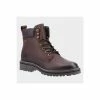 Cotswold Womens/Ladies Chipping Lace Leather Ankle Boots - Brown