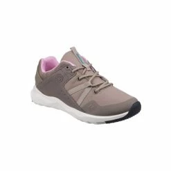 Cotswold Womens/Ladies Luckington Casual Sneakers - Taupe/Pink/White