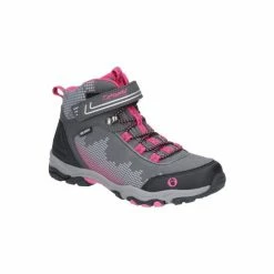 Cotswold Children/Kids Ducklington Touch Fastening Hiking Boot (Gray/Pink) Apparel