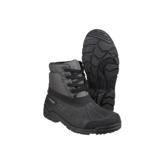 Cotswold Womens/Ladies Leoni Lace Up Wellington Boots - Gray - Image 4