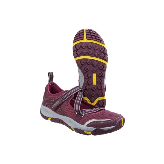 Cotswold Womens/Ladies Norton Mary Jane Hiking Shoe Sneakers Wine - Image 6