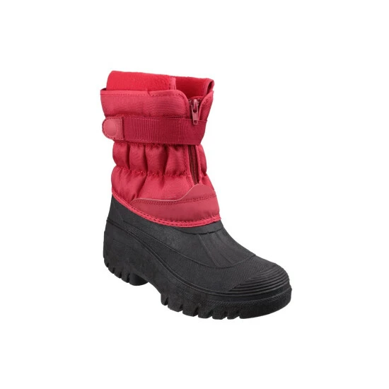 Cotswold Mens Chase Snow Boots - Red Shoes