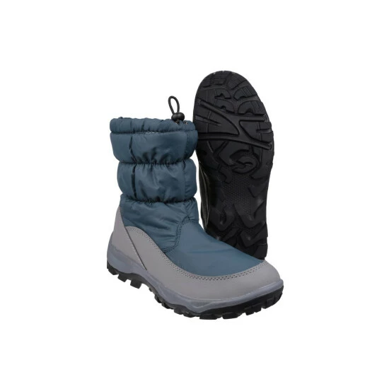 Cotswold Polar Waterproof Ladies / Womens Snow Boots - Blue - Image 4