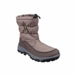Cotswold Polar Waterproof Ladies/Womens Snow Boots - Brown