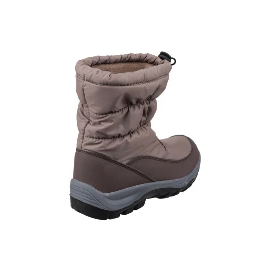 Cotswold Polar Waterproof Ladies/Womens Snow Boots - Brown - Image 3