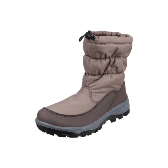 Cotswold Polar Waterproof Ladies/Womens Snow Boots - Brown - Image 4