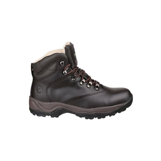 Cotswold Womens/Ladies Winstone Lace Up Boots Brown - Image 3