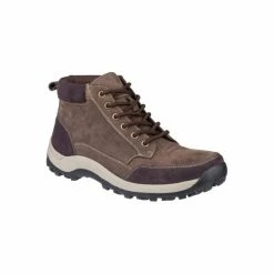 Cotswold Mens Slad Lace Up Boots - Brown Shoes