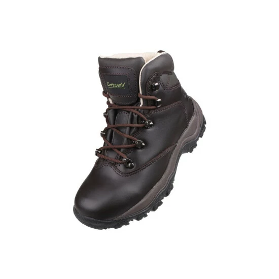 Cotswold Womens/Ladies Winstone Lace Up Boots Brown - Image 5
