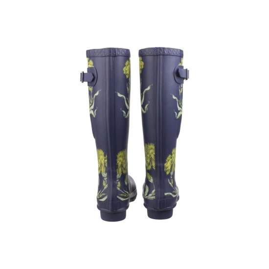 Cotswold Womens/Ladies Windsor Printed Wellington Boots - Flower - Image 2