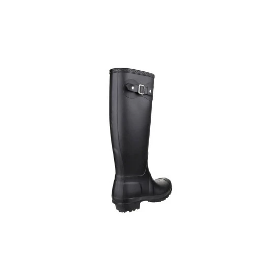 Cotswold Sandringham Buckle-Up Womens Wellington Boots - Black - Image 2