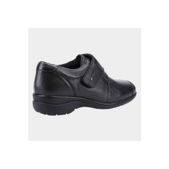 Cotswold Womens/Ladies Cranham 2 Leather Shoes - Black Flats - Image 3