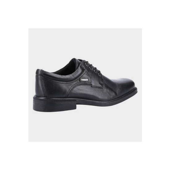 Cotswold Mens Sudeley 2 Grain Leather Shoes - Black - Image 4