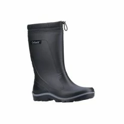 Cotswold Unisex Adult Minchinhampton Galoshes Shoes - Black Boots