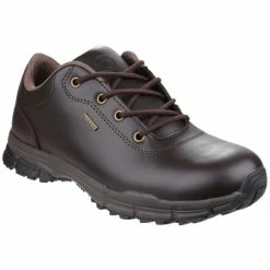 Cotswold Womens/Ladies Alderton Lace Up Leather Hiking Boots Brown