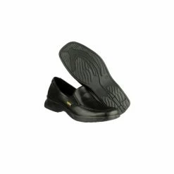 Cotswold Hazelton Ladies W/P Shoe/Ladies Shoes/Slip-On Ladies Shoes Flats Black