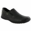 Cotswold Naunton Mens Twin Gusset Leather Shoe/Mens Shoes - Black