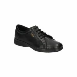 Cotswold Womens/Ladies Bloxham Lace Up Shoe Flats Black