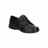 Cotswold Womens/Ladies Haythrop Touch Fastening Shoe - Black Flats