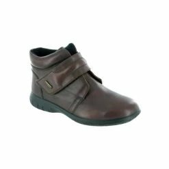 Cotswold Chalford Ladies Leather Ankle Boot / Womens Boots - Brown