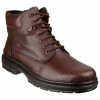 Cotswold Mens Swell Leather Casual Boots - Brown Shoes