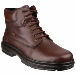 Cotswold Mens Swell Leather Casual Boots - Brown Shoes