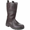 Cotswold Womens/Ladies Ascot Waterproof Pull On Wellington Boots - Brown