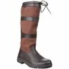 Cotswold Womens/Ladies Beaumont Waterproof Pull On Wellington Boots - Walnut