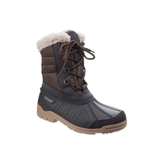 Cotswold Womens/Ladies Coset Waterproof Tall Hiking Boots Black