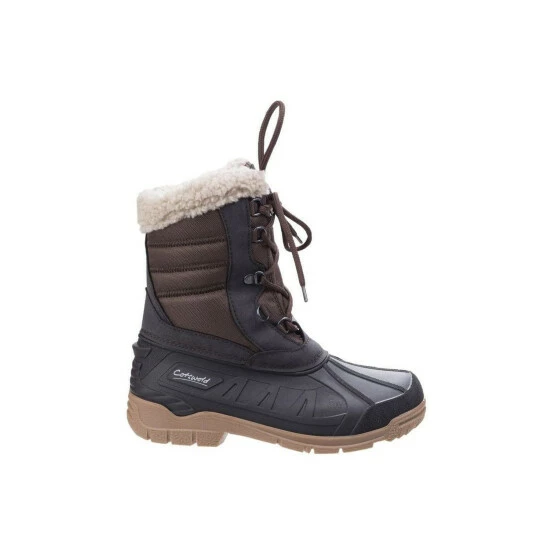 Cotswold Womens/Ladies Coset Waterproof Tall Hiking Boots Black - Image 3