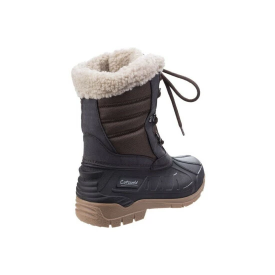 Cotswold Womens/Ladies Coset Waterproof Tall Hiking Boots Black - Image 4