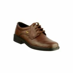 Cotswold Mens Sudeley 2 Grain Leather Shoes - Brown