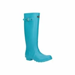 Cotswold Sandringham Buckle-Up Womens Wellington Boots - Turquoise