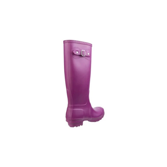 Cotswold Sandringham Buckle-Up Womens Wellington Boots - Berry - Image 4