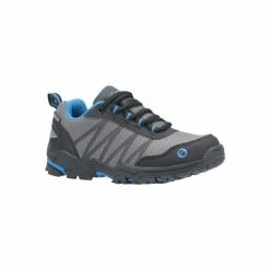 Cotswold Childrens/Kids Little Dean Lace Up Hiking Waterproof Sneaker - Blue/Gray Sneakers