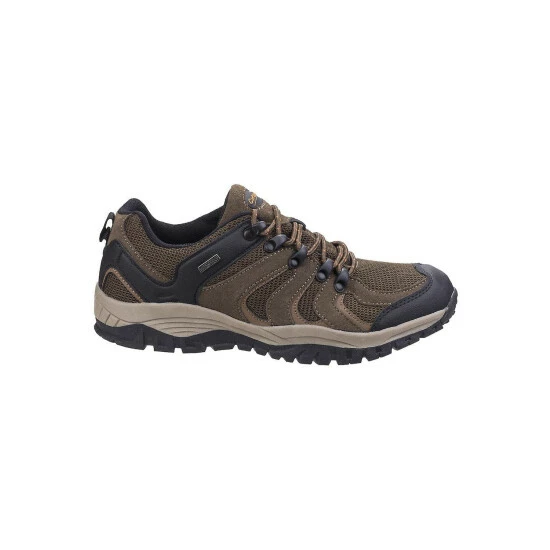 Cotswold Mens Stowell Low Hiking Shoes - Brown - Image 2