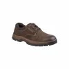 Cotswold Men Thickwood Lace Up Nubuck Leather Casual Shoe Shoes Brown