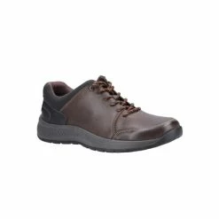 Cotswold Mens Rollright Leather Casual Shoes - Brown