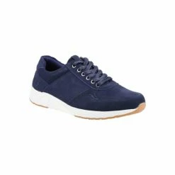 Cotswold Mens Hankerton Suede Shoes Navy