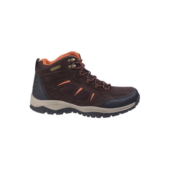 Cotswold Mens Stowell Hiking Boots Shoes Dark Barn - Image 2