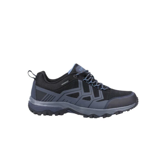 Cotswold Mens Wychwood Low WP Hiking Shoes - Black Sneakers - Image 3