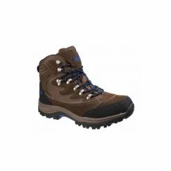 Cotswold Mens Oxerton Waterproof Memory Foam Hiking Boots - Brown Shoes