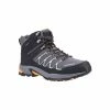 Cotswold Mens Abbeydale Mid Hiking Boots - Gray/Orange Shoes
