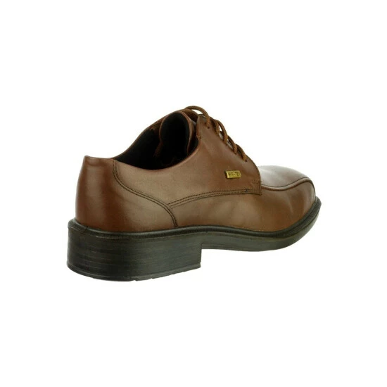 Cotswold Mens Stonehouse 2 Grain Leather Shoes - Brown - Image 3