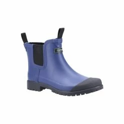 Cotswold Womens/Ladies Blenheim Wellington Boot -Navy Boots