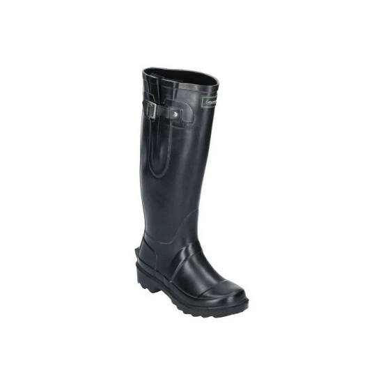 Cotswold Unisex Green Rubber Windsor Galoshes Boot - Black Shoes - Image 3