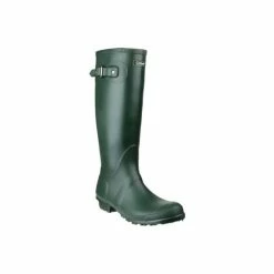 Cotswold Sandringham Buckle-Up Womens Wellington Boots - Green