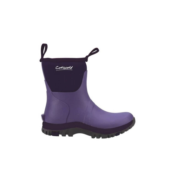 Cotswold Womens/Ladies Blaze Neoprene Galoshes Shoes Purple